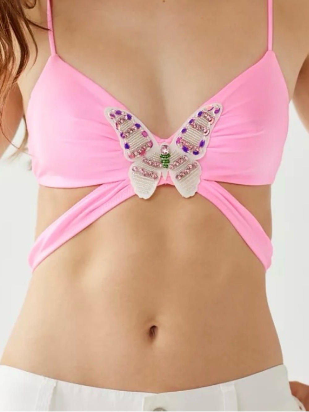 Urban Outfitters Hot Pink Bikini Top - Picture 6 of 6